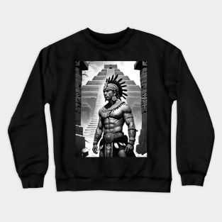 Teotihuacan Warrior 01 Crewneck Sweatshirt